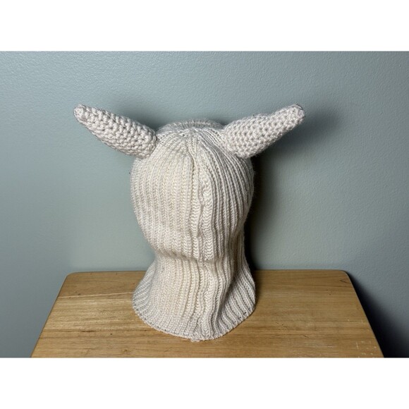 Knitted Balaclava Diablo Hat - Machine Gun Kelly “Pressure” Look Winter Ski Mask - Picture 2 of 3